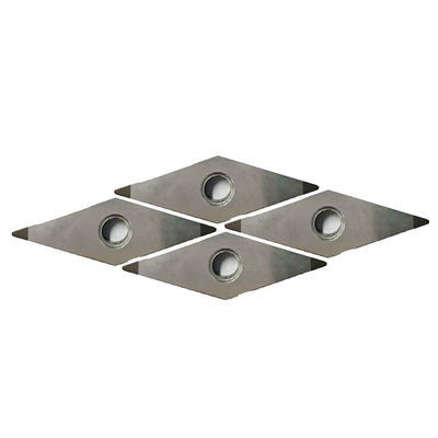 Uncoated Yamada Carbide CNC Turning Tool PCBN Inserts High Rigidity