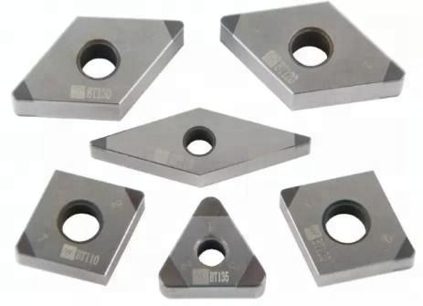 Uncoated Yamada Carbide CNC Turning Tool PCBN Inserts High Rigidity