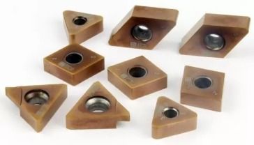 Uncoated Yamada Carbide CNC Turning Tool PCBN Inserts High Rigidity